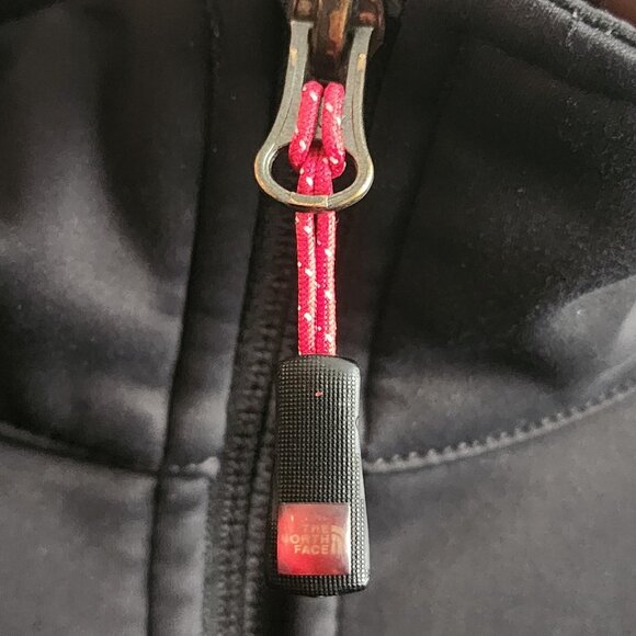 North Face Jacket Mens Medium Black Windstopper Summit Series Softshell Fleece - Picture 5 of 14